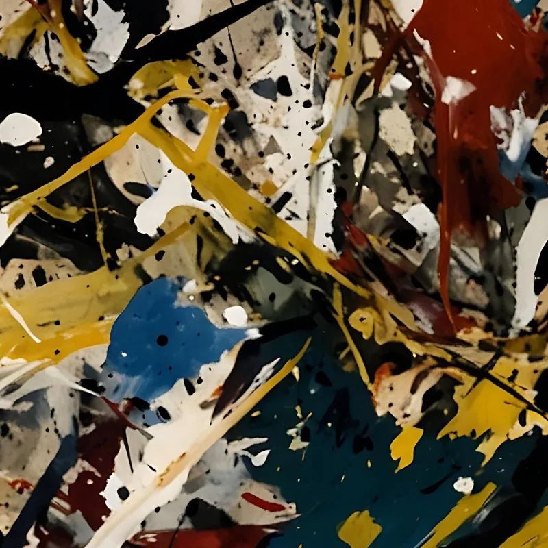 Echos Von Nummer 31 Stil Jackson Pollock
