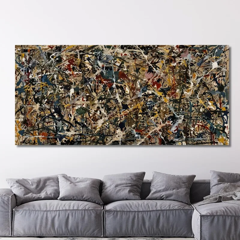 Number 1 Inspired Jackson Pollock