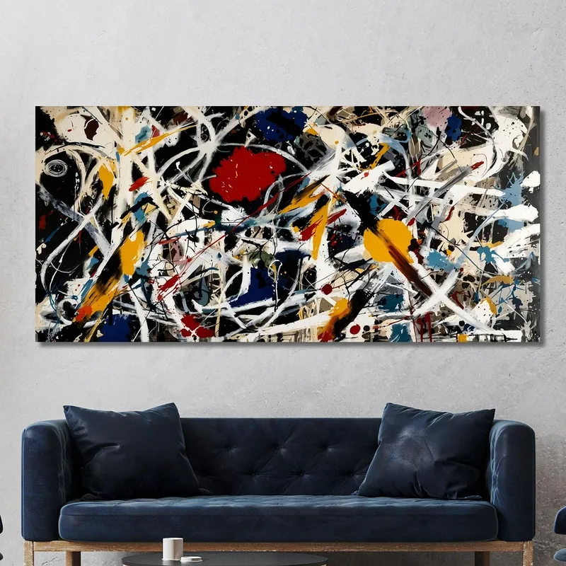 Nummer 15 Inspiriertes Werk 2 Jackson Pollock
