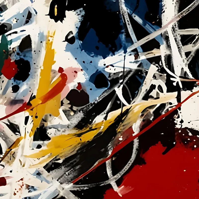 Number 15 Inspired Work Jackson Pollock