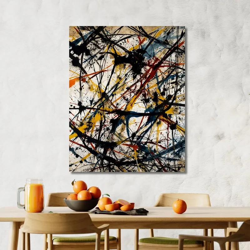 Number 26 Inspired Work 2 Jackson Pollock