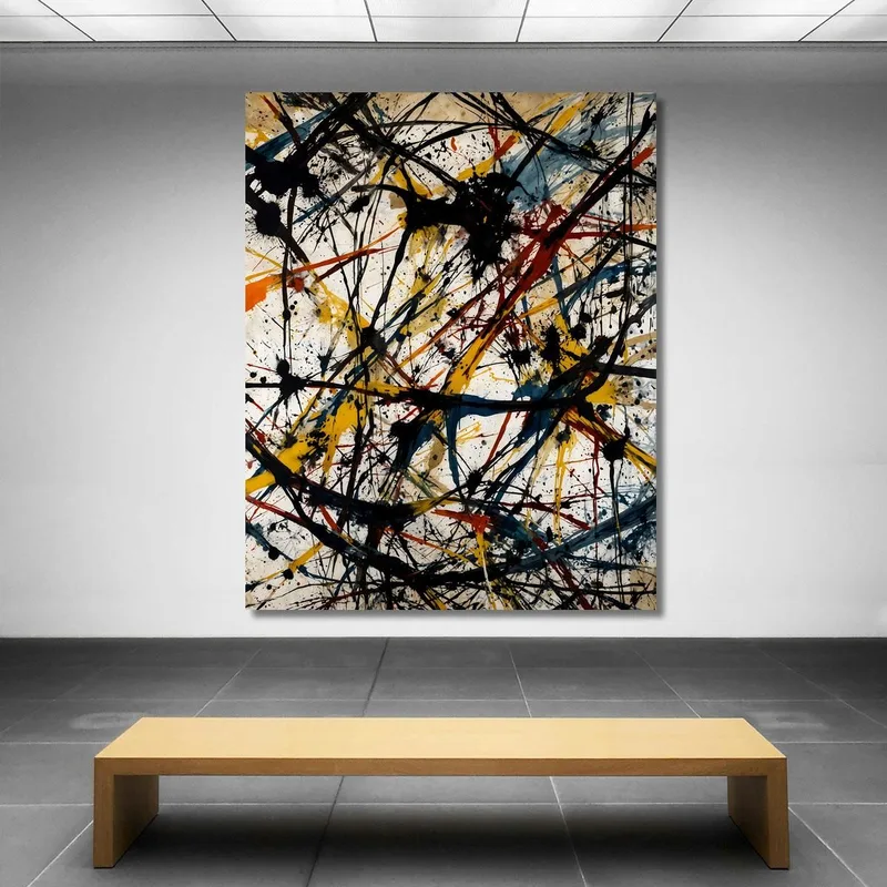 Number 26 Inspired Work 2 Jackson Pollock