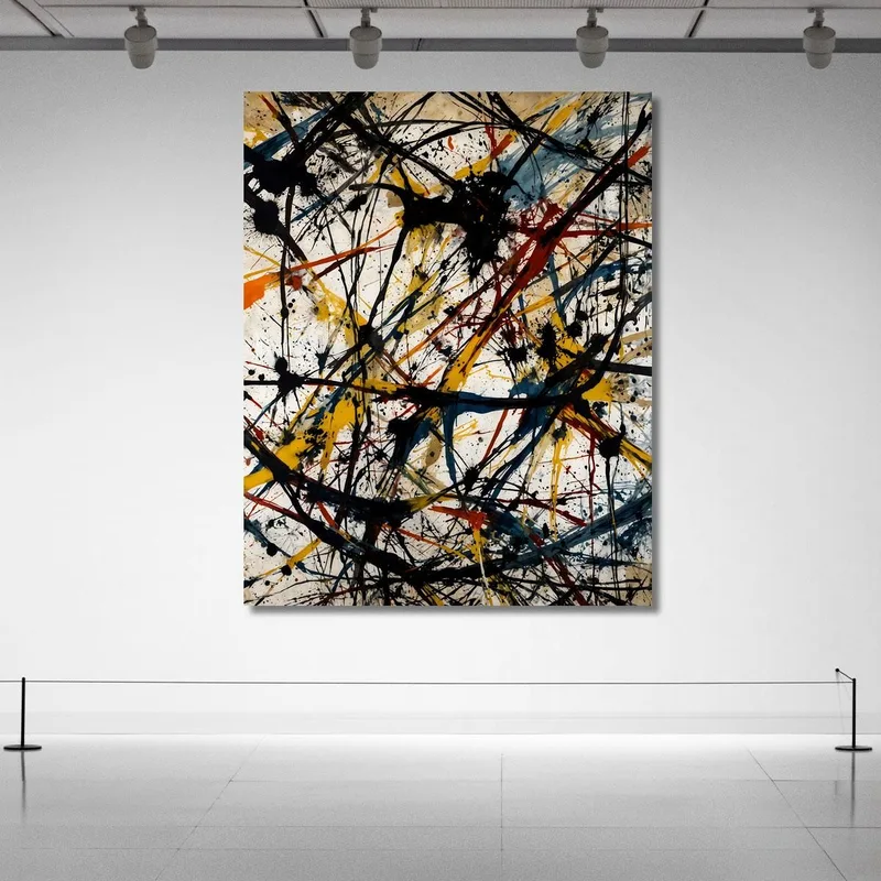 Number 26 Inspired Work 2 Jackson Pollock