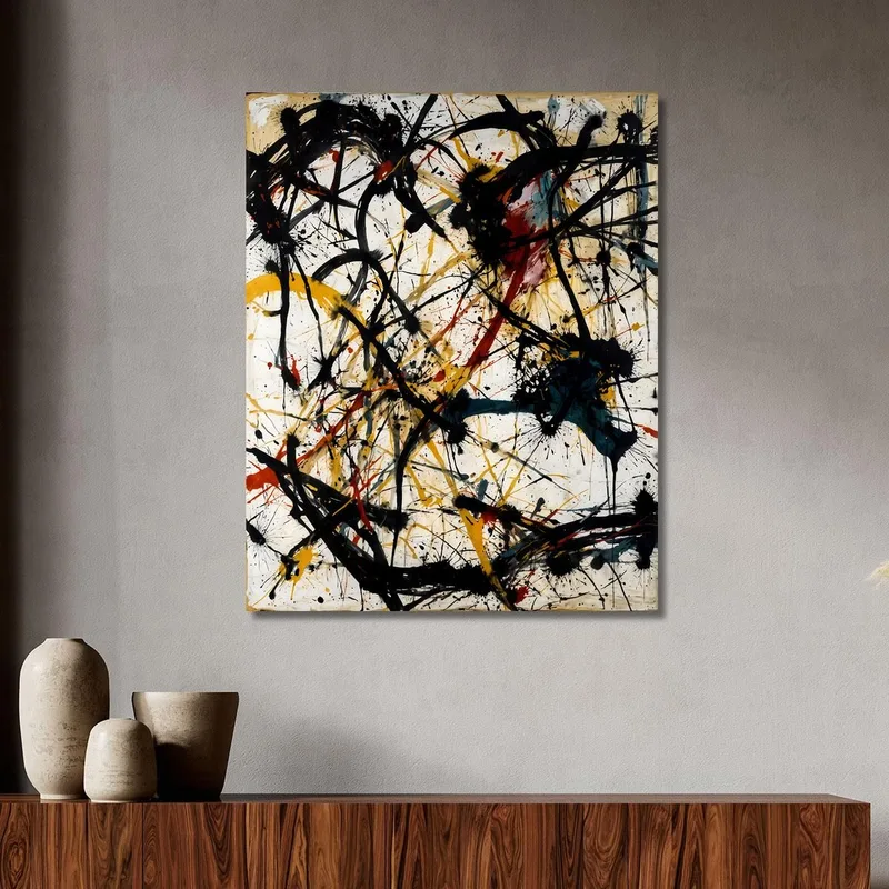 Numéro 26 Œuvre Inspirée 3 Jackson Pollock