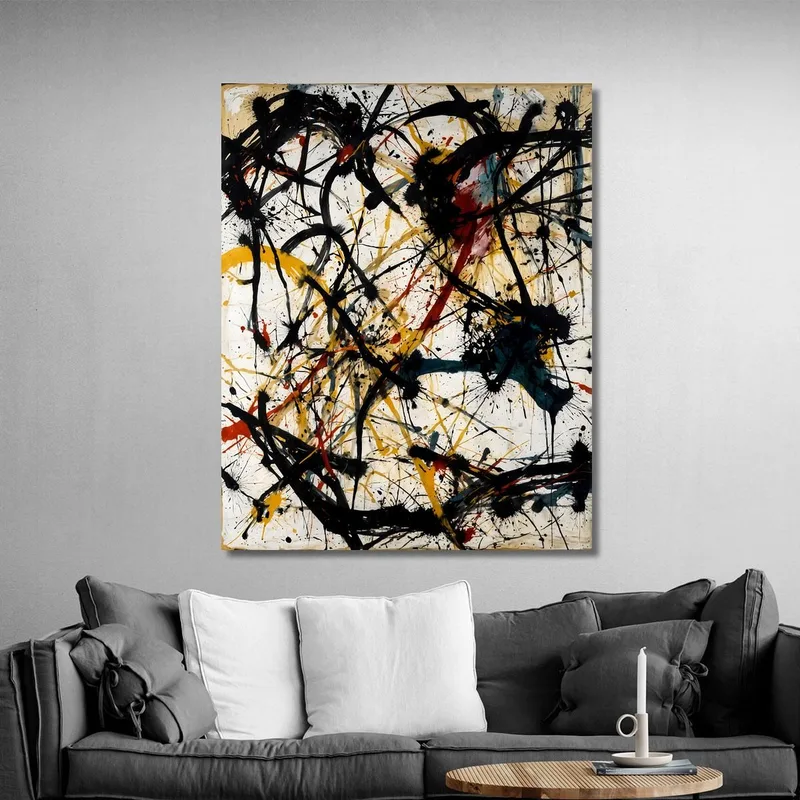 Numéro 26 Œuvre Inspirée 3 Jackson Pollock