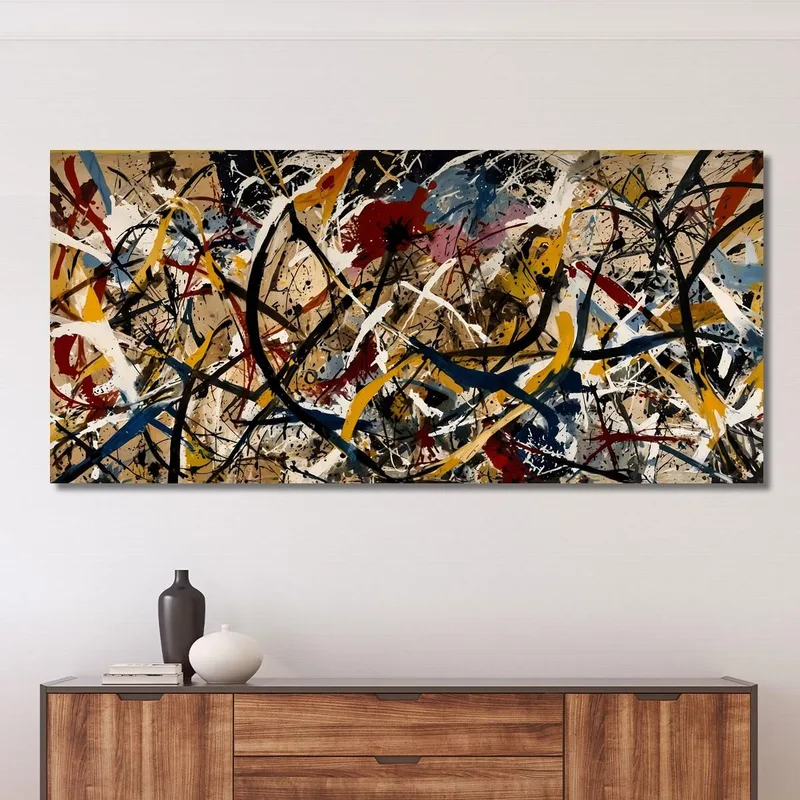 Number 30 Inspired Jackson Pollock