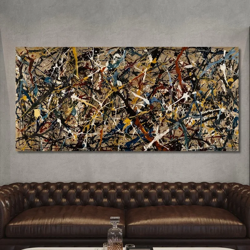 Numero 31 Ispirato Jackson Pollock