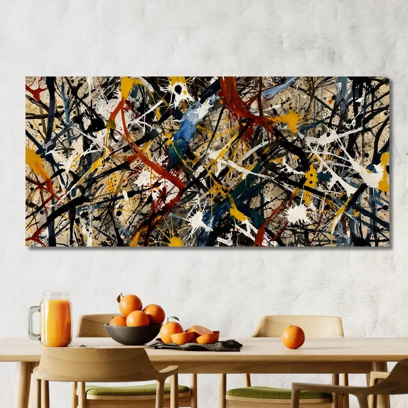 Nummer 5 Neuinterpretiert Jackson Pollock