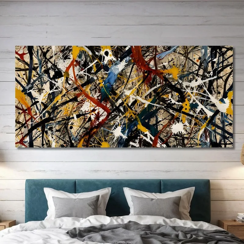 Nummer 5 Neuinterpretiert Jackson Pollock