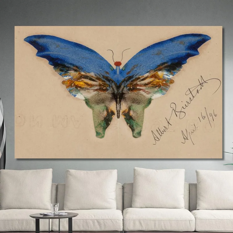 Farfalla Blu Albert Bierstadt