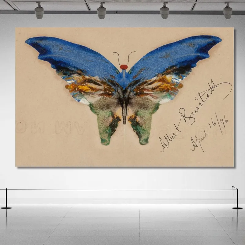 Farfalla Blu Albert Bierstadt