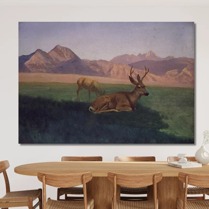 Cervo Albert Bierstadt