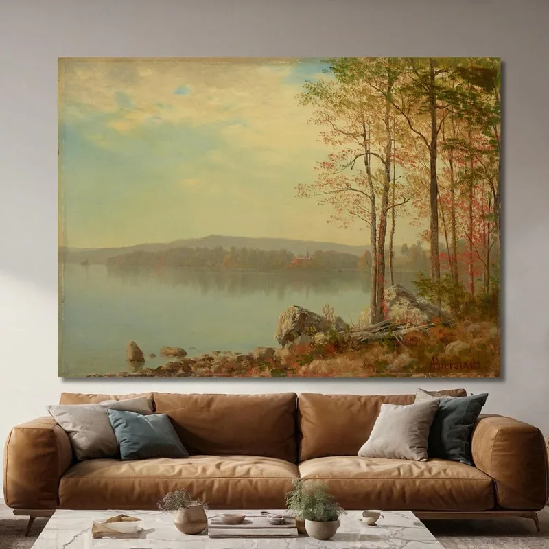 Paysage Albert Bierstadt