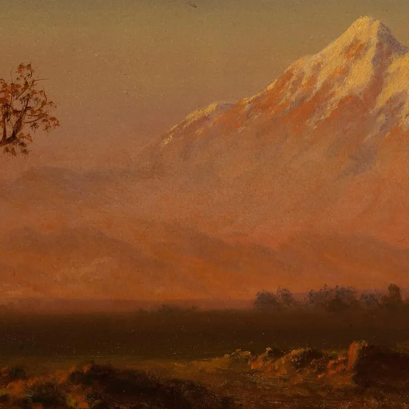 Monte Hood Albert Bierstadt