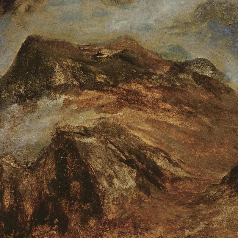 Studio Delle Montagne Rocciose Albert Bierstadt quadro stampa su tela