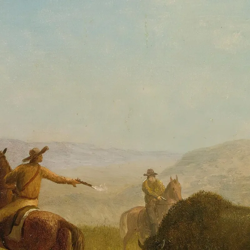 Il Selvaggio West Albert Bierstadt quadro stampa su tela