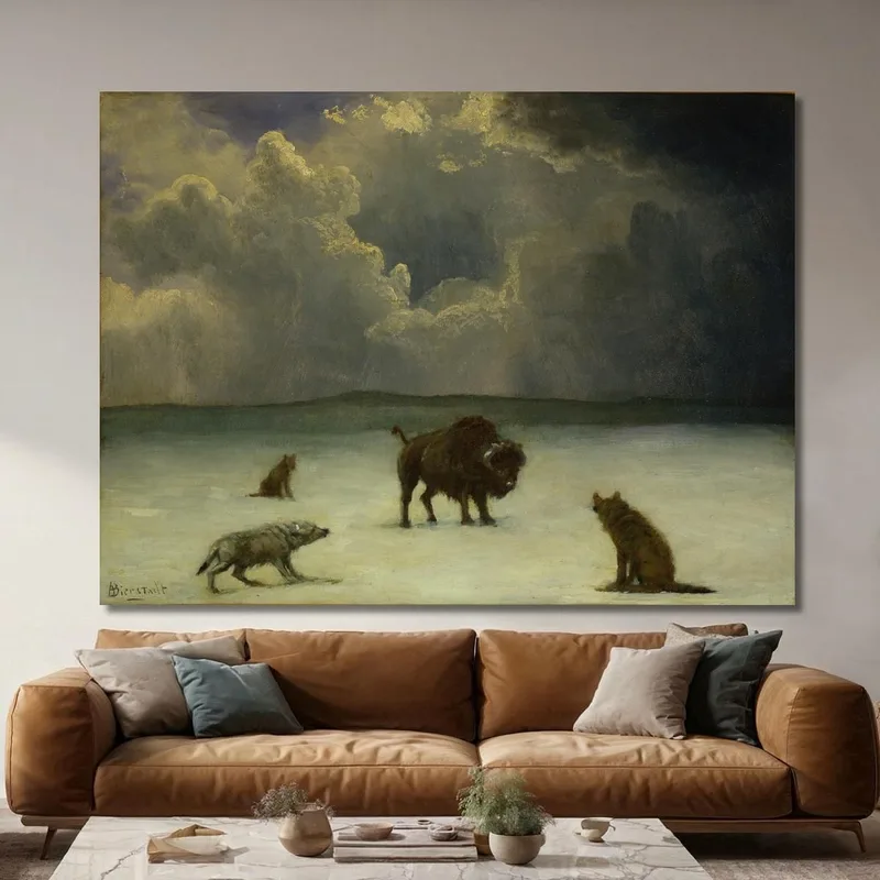 Piégé Albert Bierstadt