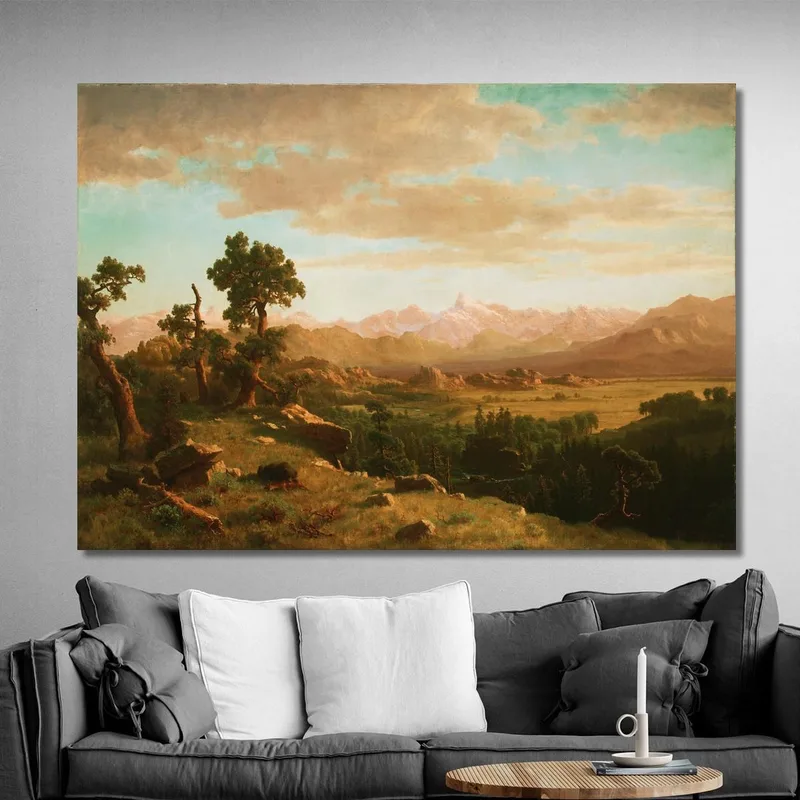 Pays De La Rivière Wind Albert Bierstadt