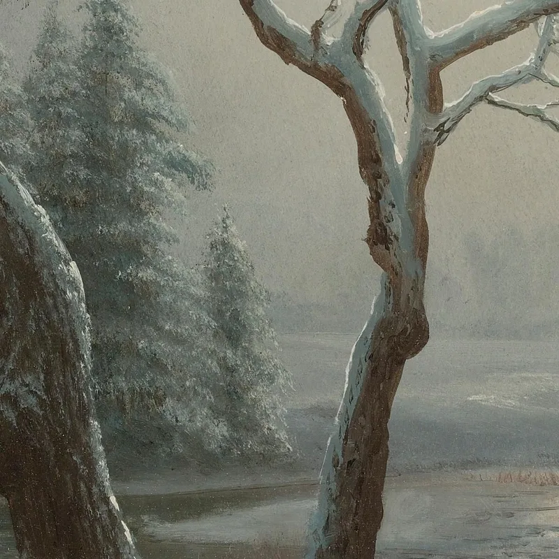 L'Hiver À Yosemite Albert Bierstadt
