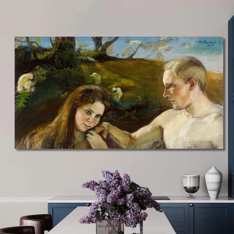 Adamo Ed Eva Magnus Enckell