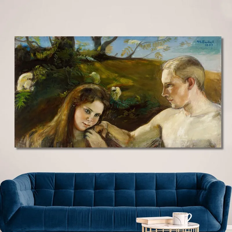 Adamo Ed Eva Magnus Enckell