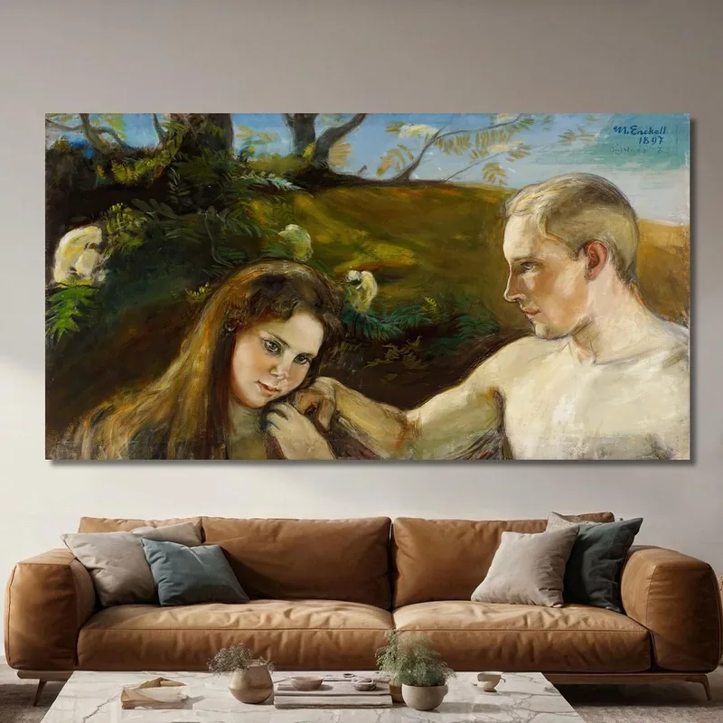 Adamo Ed Eva Magnus Enckell