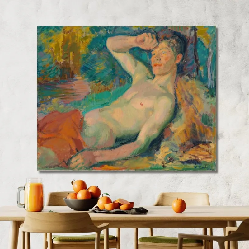 Fauno Che Si Risveglia Magnus Enckell