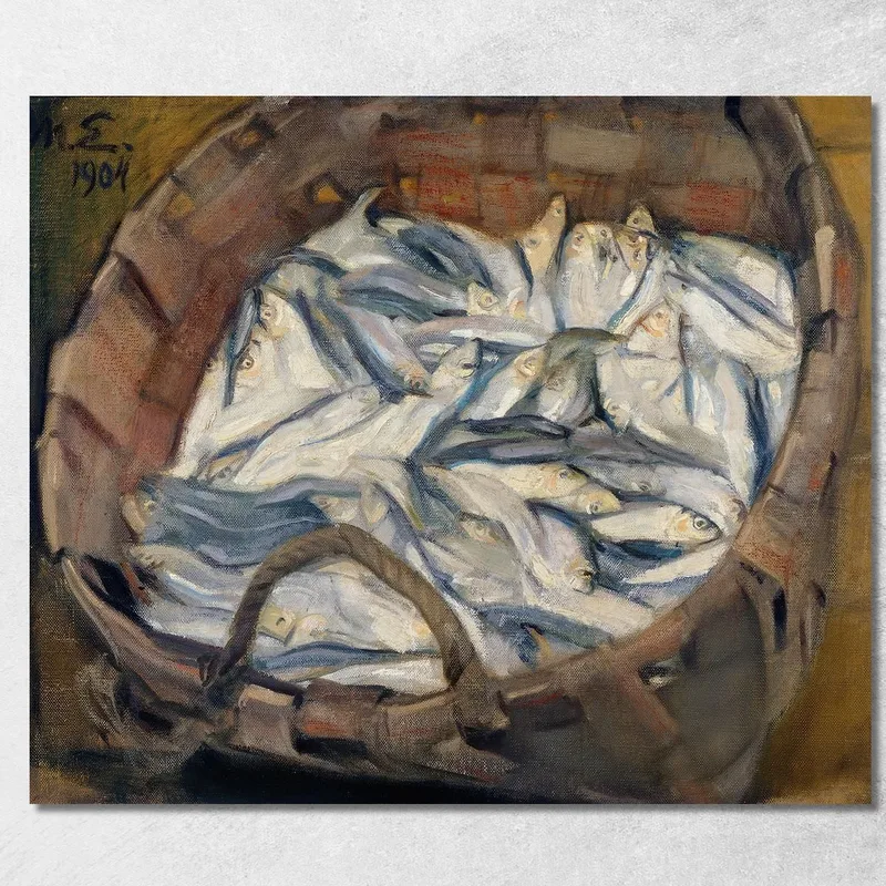 Aringhe Del Baltico Magnus Enckell quadro stampa su tela