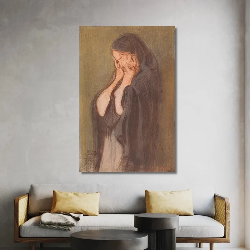 Donna Che Piange Magnus Enckell