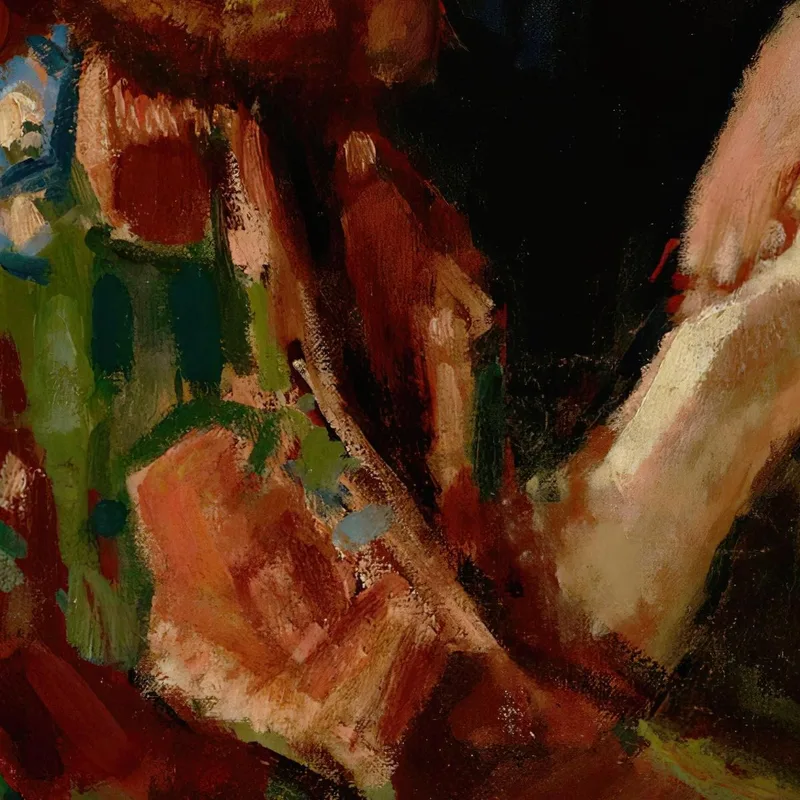 Ragazza Che Legge Magnus Enckell