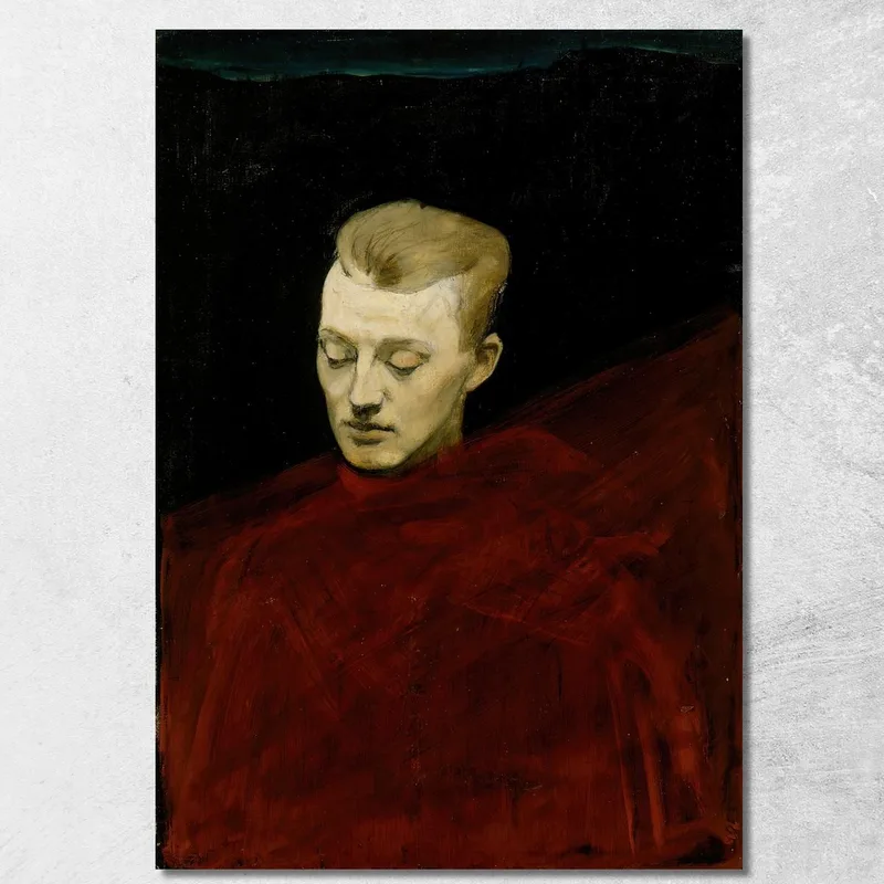 Responsabile Bruno Aspelin Magnus Enckell quadro stampa su tela