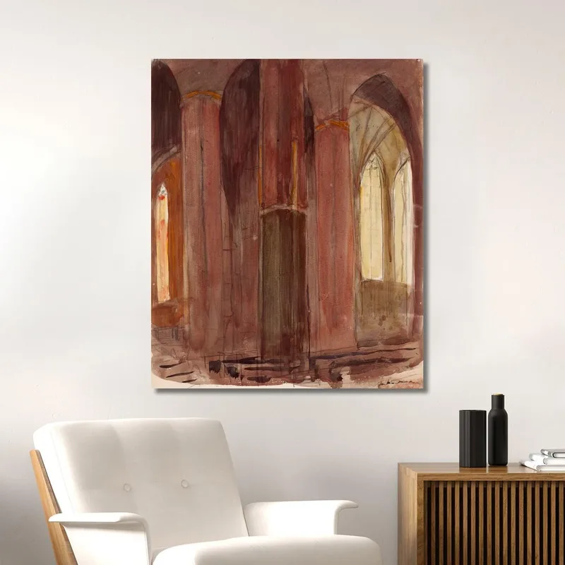Interior De La Catedral Magnus Enckell
