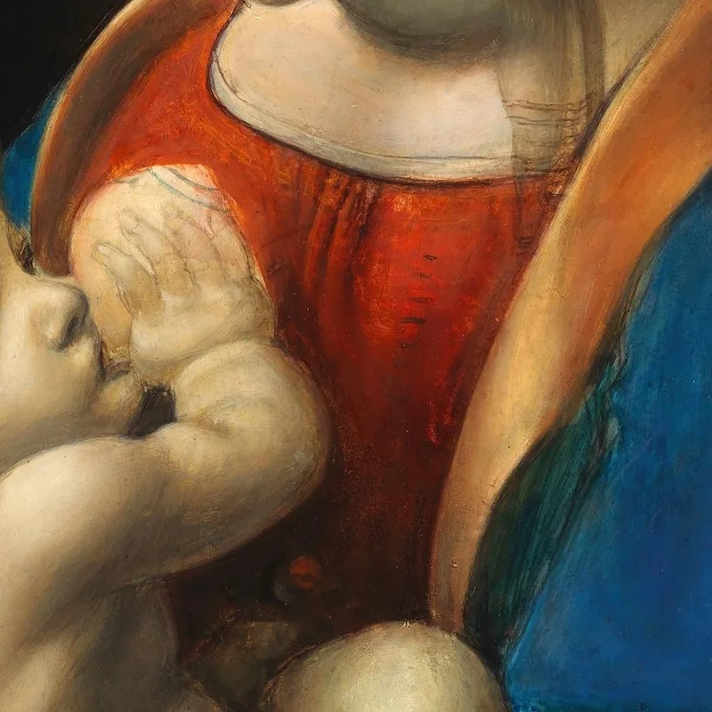 Copia De Madonna Litta De Leonardo Da Vinci Magnus Enckell