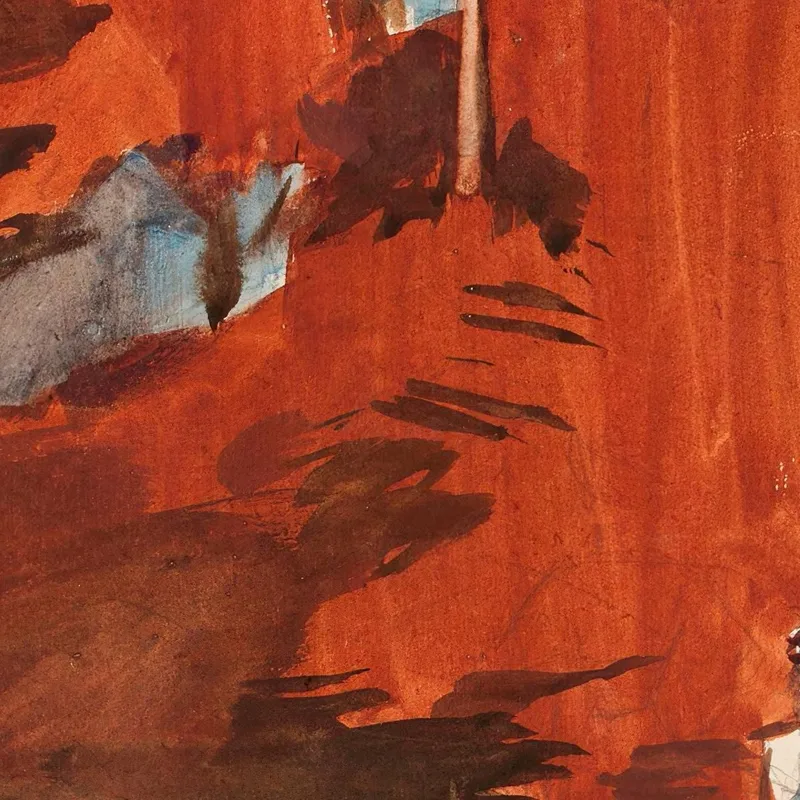 Landscape With A Woman Magnus Enckell