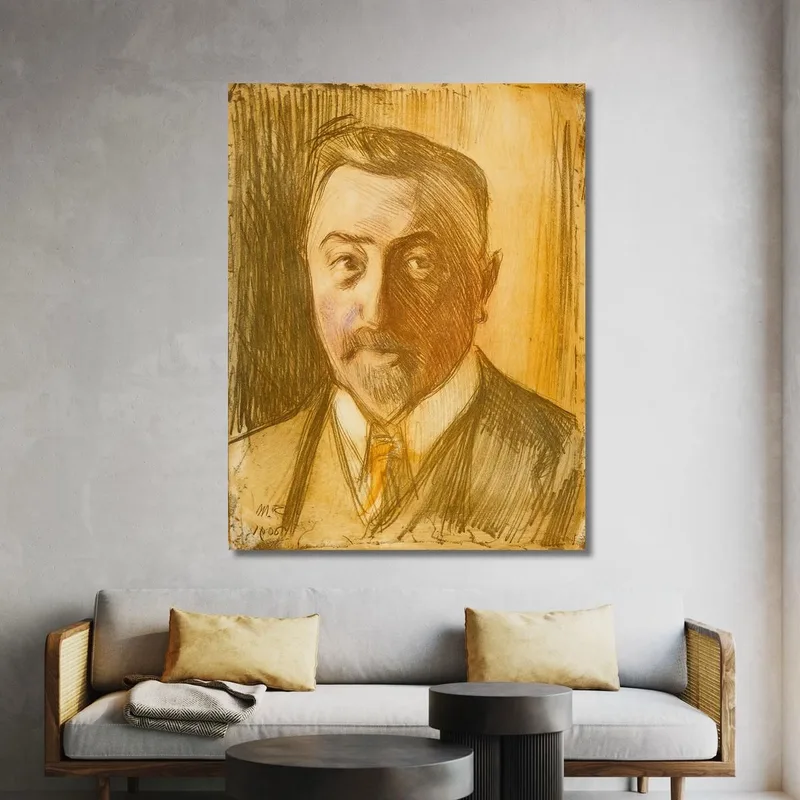 Retrato Del Chambelán Hjalmar Linder Magnus Enckell
