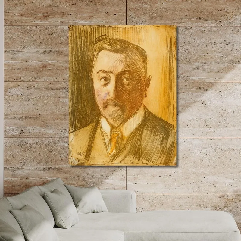 Retrato Del Chambelán Hjalmar Linder Magnus Enckell