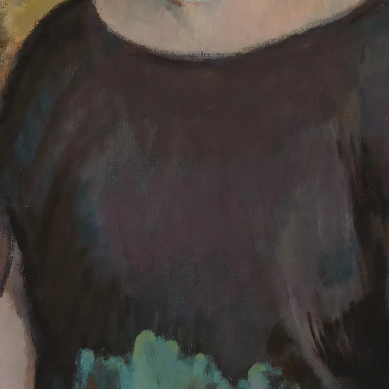 Portrait Of Mrs. Lydia Keirkner Magnus Enckell