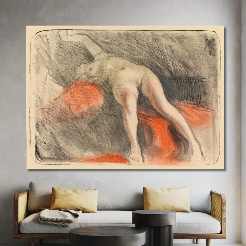 Desnudo Reclinado Magnus Enckell
