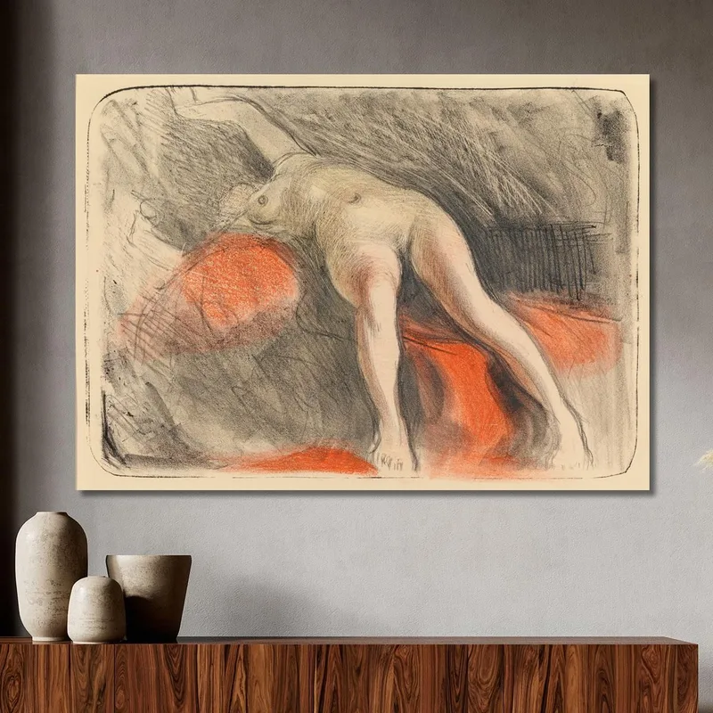 Desnudo Reclinado Magnus Enckell
