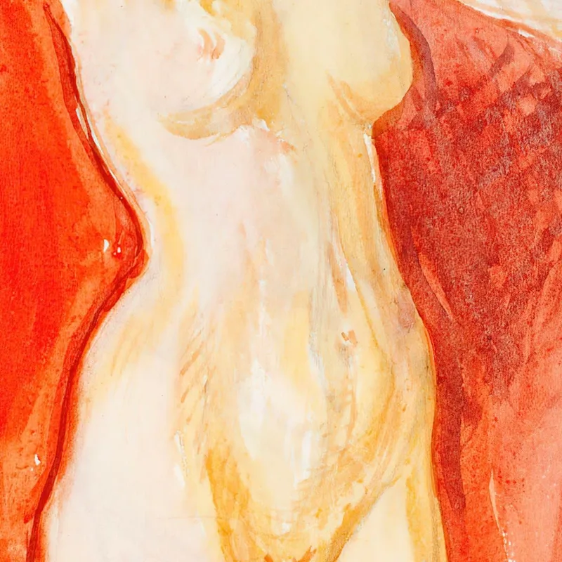 Stehendes Aktmodell Magnus Enckell