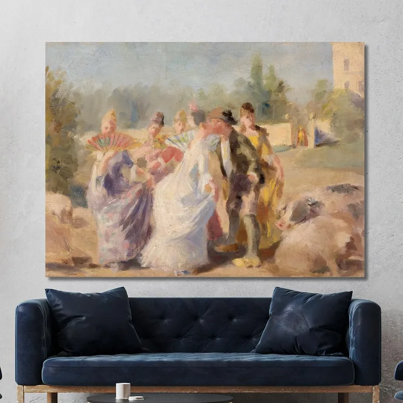 La Princesse Et Le Porcher Magnus Enckell