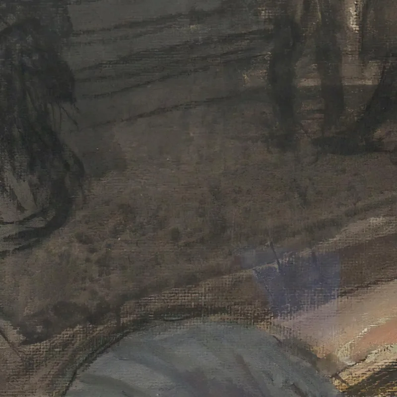Escena Teatral Ida Aalberg Como Maria Stuart Magnus Enckell