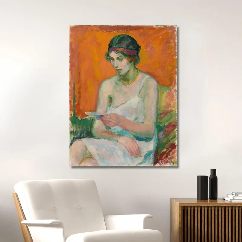 Femme En Jupon Magnus Enckell