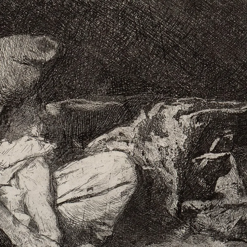 Arabe Veillant Sur Le Corps De Son Ami Mariano Fortuny Marsal