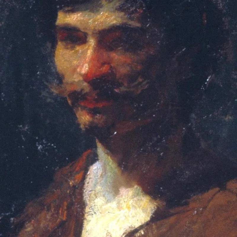Buste D'Un Homme. Allégorie De Bacchus Mariano Fortuny Marsal