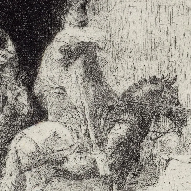Garde De La Casbah À Tétouan Mariano Fortuny Marsal