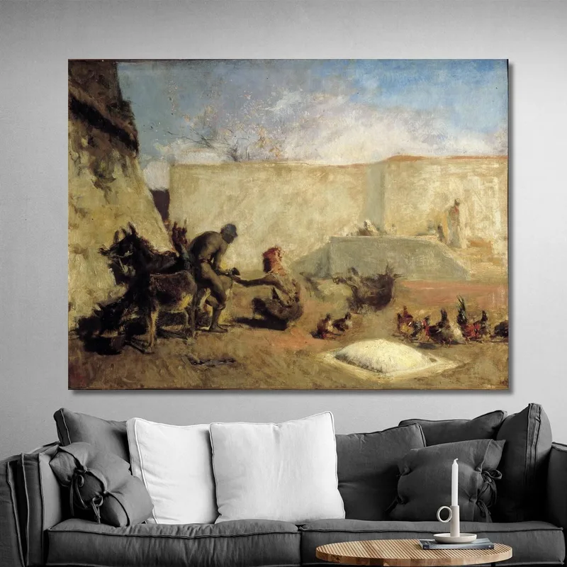 Marokkanischer Hufschmied Mariano Fortuny Marsal