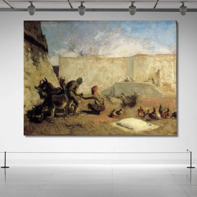 Marokkanischer Hufschmied Mariano Fortuny Marsal