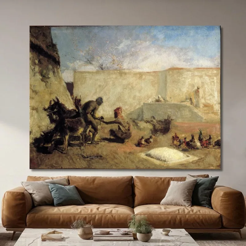 Marokkanischer Hufschmied Mariano Fortuny Marsal