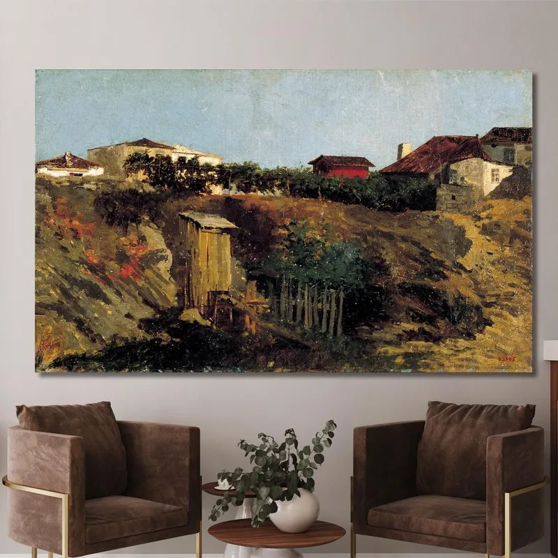 Landschaft Von Portici Mariano Fortuny Marsal